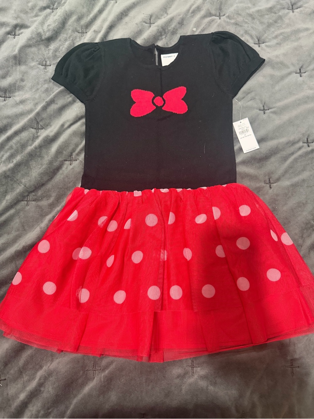 Old Navy x Disney Black and Red Girls Dress